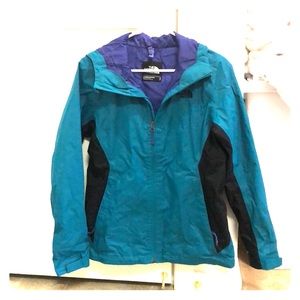 The North Face rain jacket